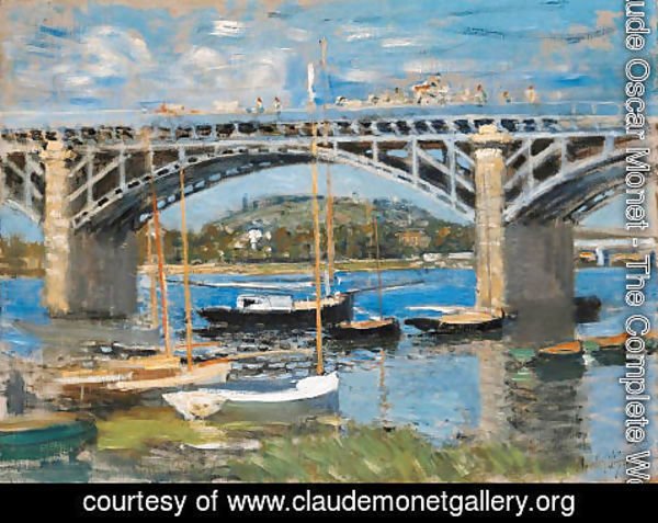 Claude Monet - The Bridge over the Seine