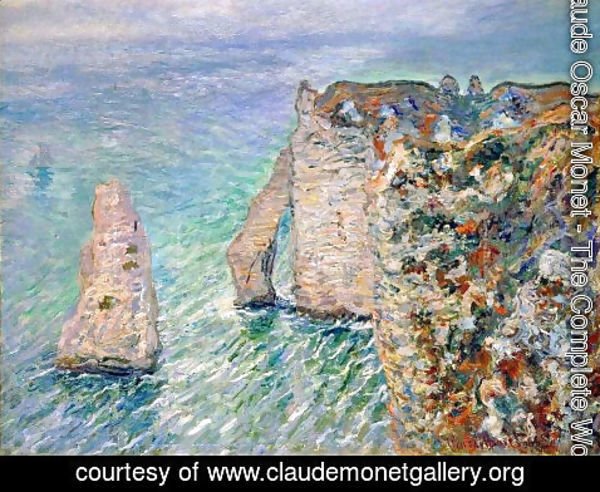 Claude Monet - The Rock Needle and the Porte d'Aval