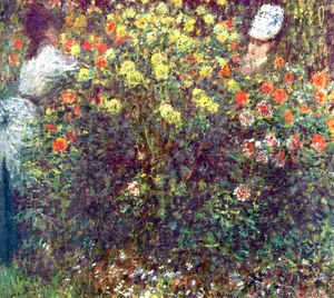 Claude Monet - Girls in the Garden