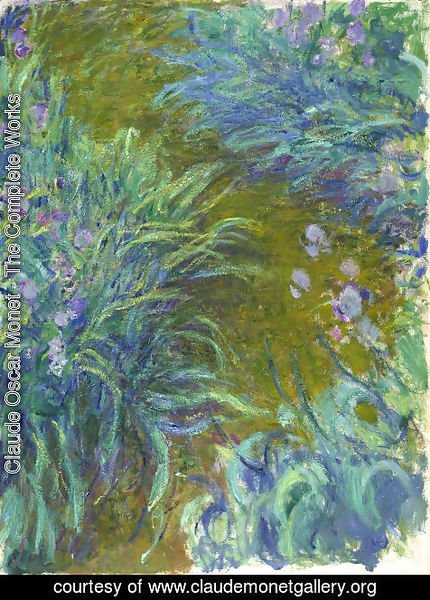 Claude Monet - Path through the Irises 02