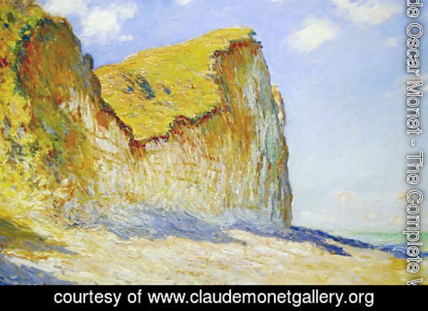 Claude Monet - Cliffs near Pourville