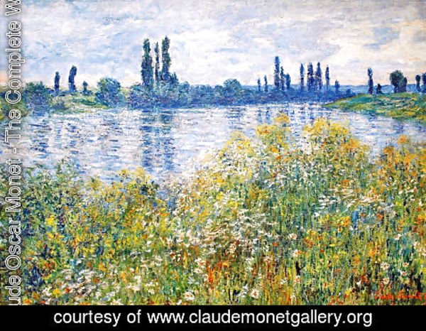 Claude Monet - Flowers on the Banks of Seine near Vetheuil