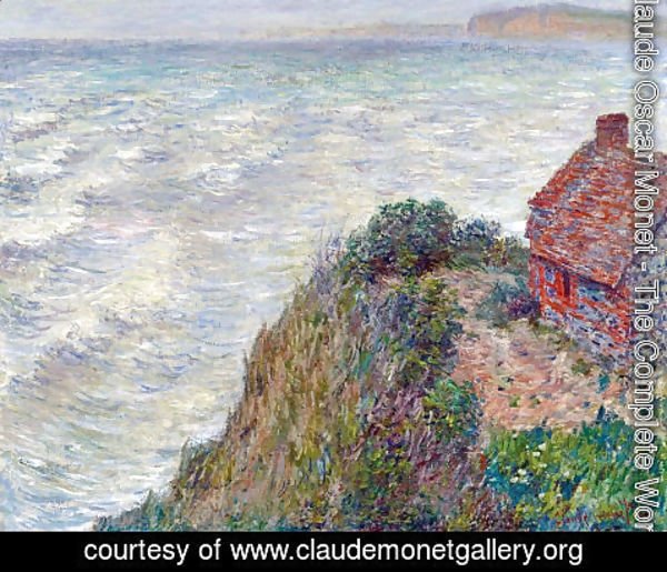Claude Monet - Fisherman's House in Petit-Ailly