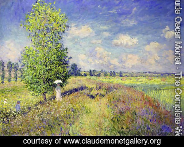 Claude Monet - The Summer, Poppy Field