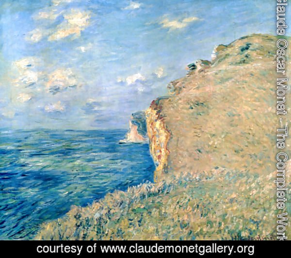 Claude Monet - Cliff at Fecamp