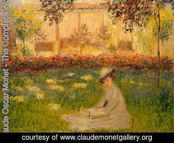 Claude Monet - Woman in a Garden