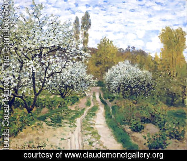 Claude Monet - Trees in Bloom