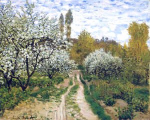 Claude Monet - Trees in Bloom