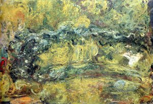Claude Monet - The Japanis Bridge (Footbridge over the Water-Lily Pond)