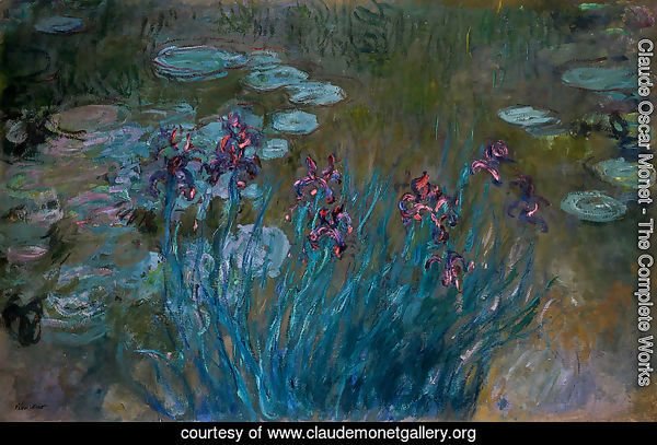 Irises and Water-Lilies