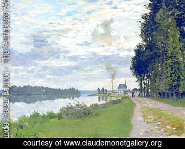 Claude Monet - The Promenade at Argenteuil 02