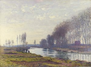 Claude Monet - The Small Arm of the Seine at Argenteuil 2