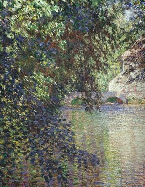 Claude Monet - Watermill at Limetz