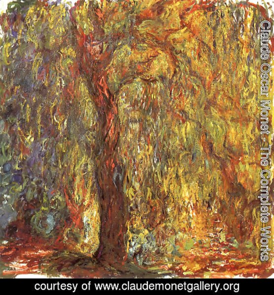 Claude Monet - Weeping Willow 3
