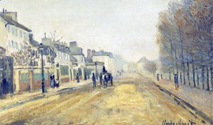 Claude Monet - The Boulevard Heloise in Argenteuil