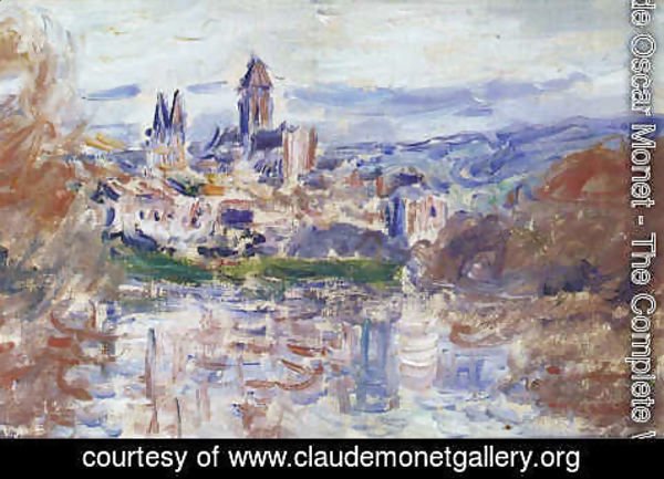 Claude Monet - The Village of Vetheuil