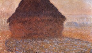 Claude Monet - Grainstack under the Sun