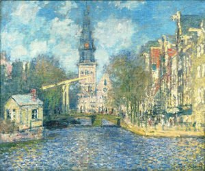 Claude Monet - Zuiderkerk in Amsterdam