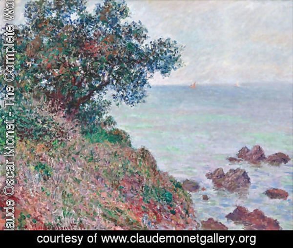 Claude Monet - Mediteranian Coast, Grey Day