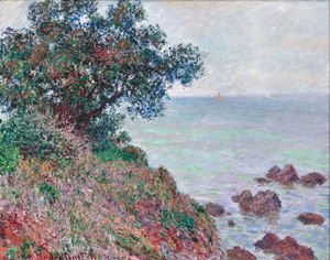 Claude Monet - Mediteranian Coast, Grey Day
