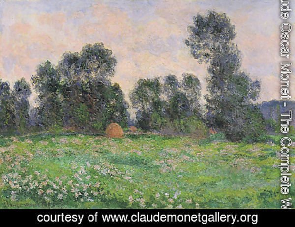 Claude Monet - Meadow in Giverny