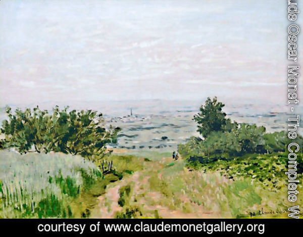 Claude Monet - View to the Plain of Argenteuil