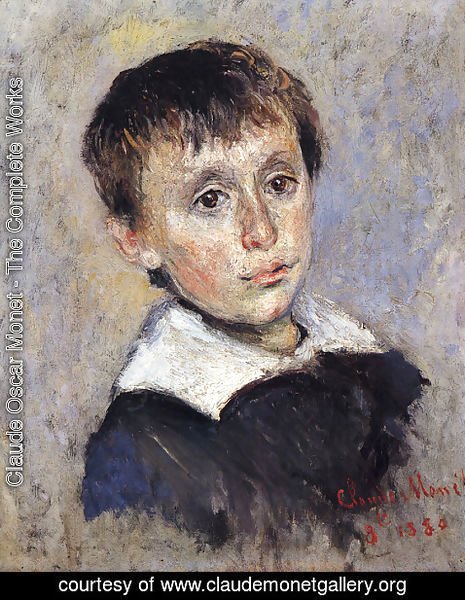 Claude Monet - Portrait of Jean Monet