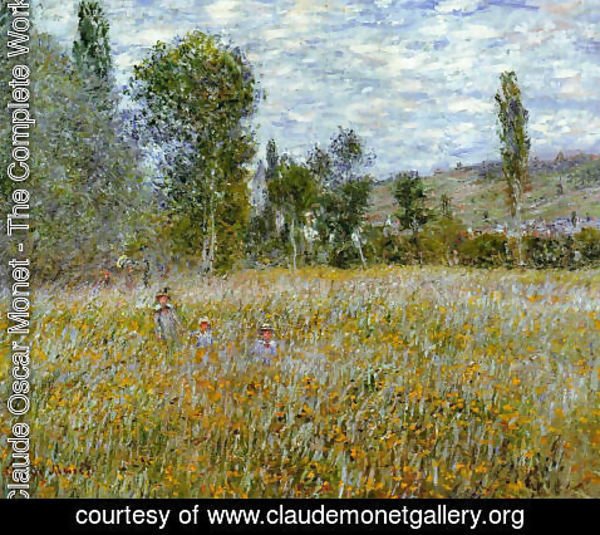 Claude Monet - A Meadow