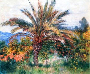 Claude Monet - A Palm Tree At Bordighera