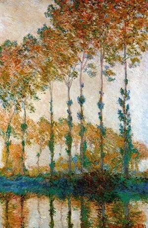 Claude Monet - A Row Of Poplars