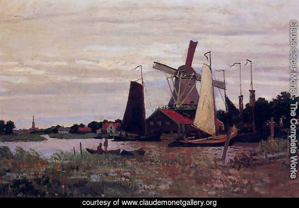 A Windmill At Zaandam