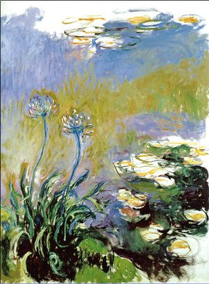 Claude Monet - Agapanthus2