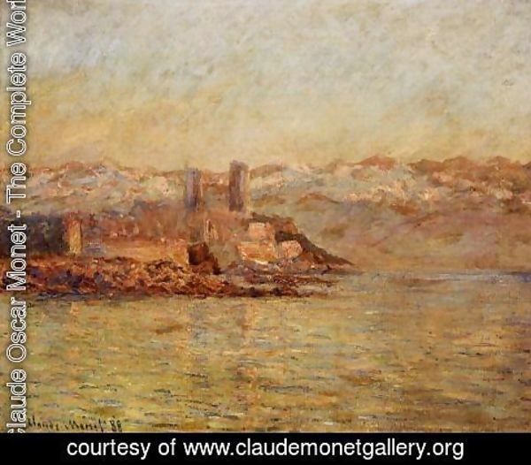 Claude Monet - Antibes And The Maritime Alps