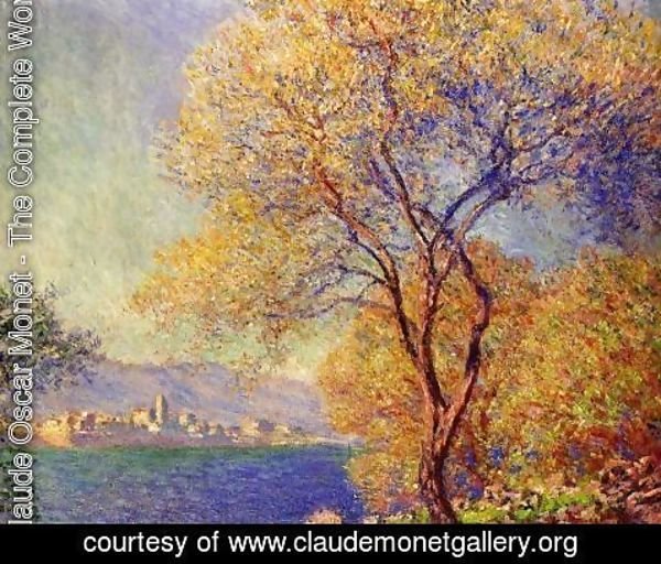 Claude Monet - Antibes Seen From The Salis Gardens2