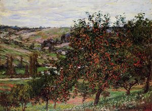 Claude Monet - Apple Trees Near Vetheuil