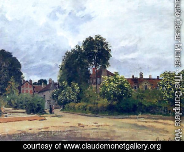 Claude Monet - Argenteuil  The Hospice