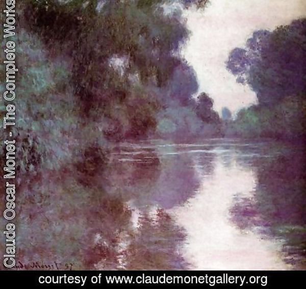 Claude Monet - Arm Of The Seine Near Giverny