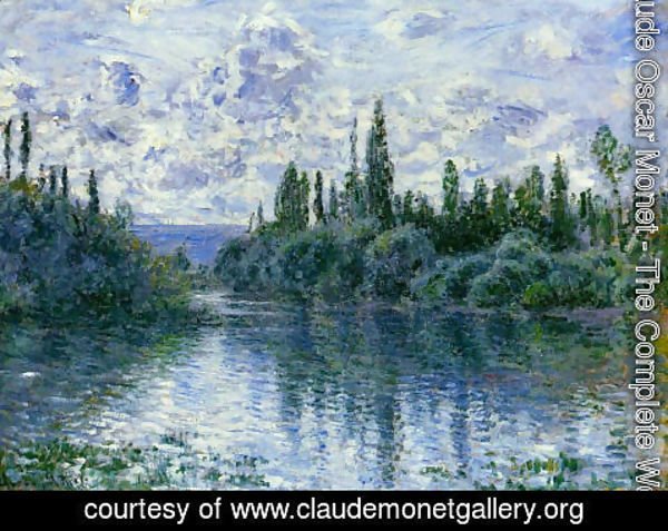 Claude Monet - Arm Of The Seine Near Vetheuil