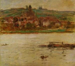 Claude Monet - Barge On The Seine At Vertheuil Aka Vetheuil