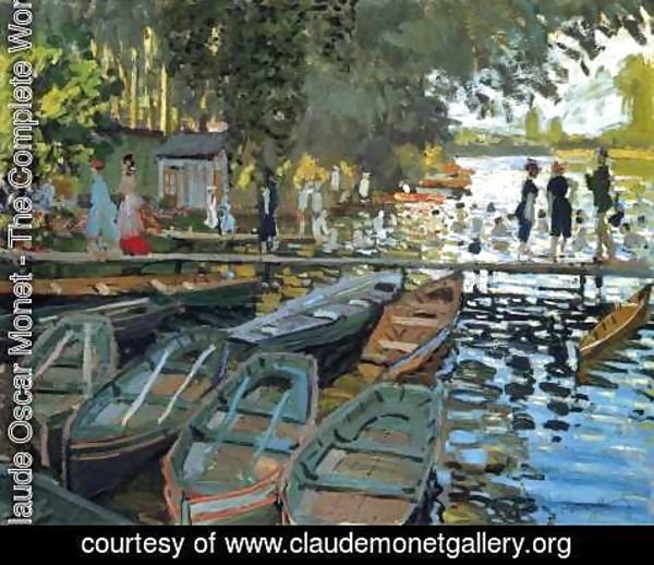 Claude Monet - Bathers At La Grenouillere