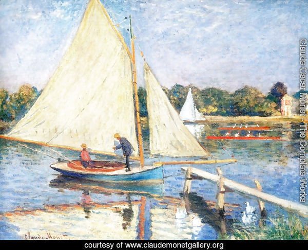 Boaters At Argenteuil