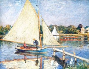 Claude Monet - Boaters At Argenteuil