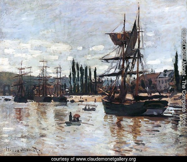 Boats At Rouen