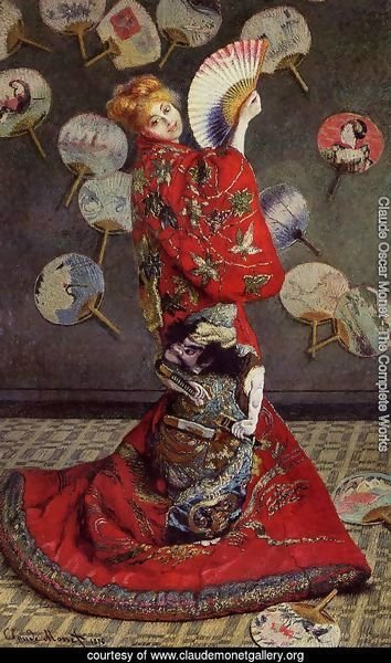 Camille Monet In Japanese Costume