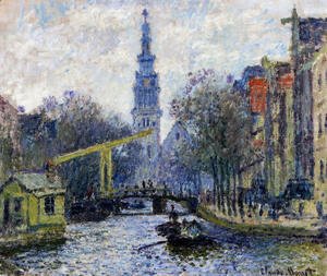 Claude Monet - Canal In Amsterdam