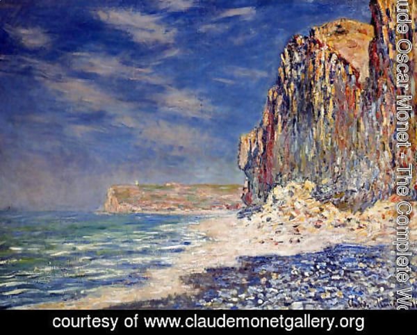 Claude Monet - Cliff Near Fecamp