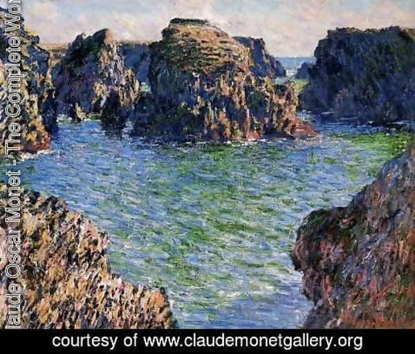 Claude Monet - Coming Into Port Goulphar  Belle Ile