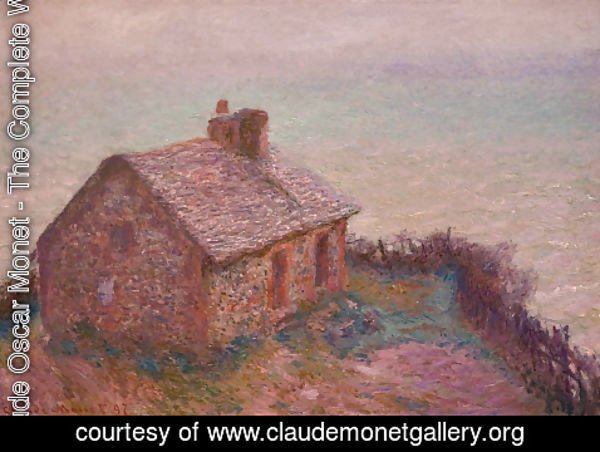 Claude Monet - Customs House At Varengaville