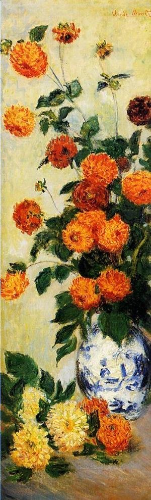 Claude Monet - Dahlias