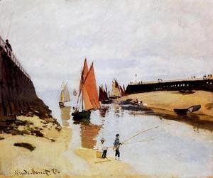 Claude Monet - Entrance To The Port Of Trouville